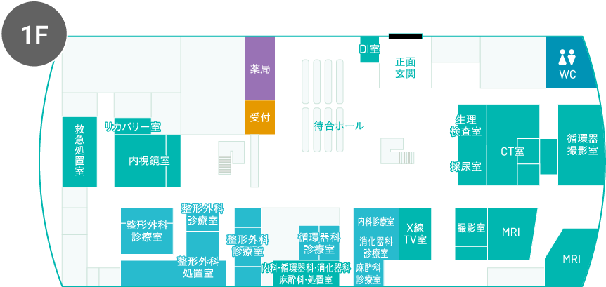 1階フロアマップ