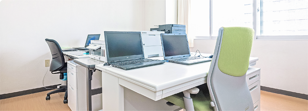 地域医療連携室のオフィス